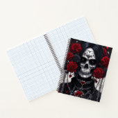 Tod und Rose Notizblock (Innenseite)