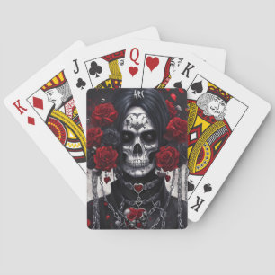 Tod und Rose Spielkarten