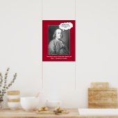 Tod und Steuern Zitat lustige Wortspiele Poster (Küche)