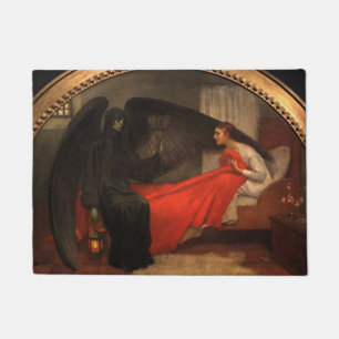 Tod und Tod von Marianne Stokes im Jahr 1900 Fußmatte