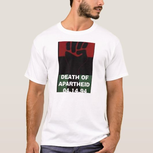 TOD VON APARTHEID T-Shirt (Vorderseite)