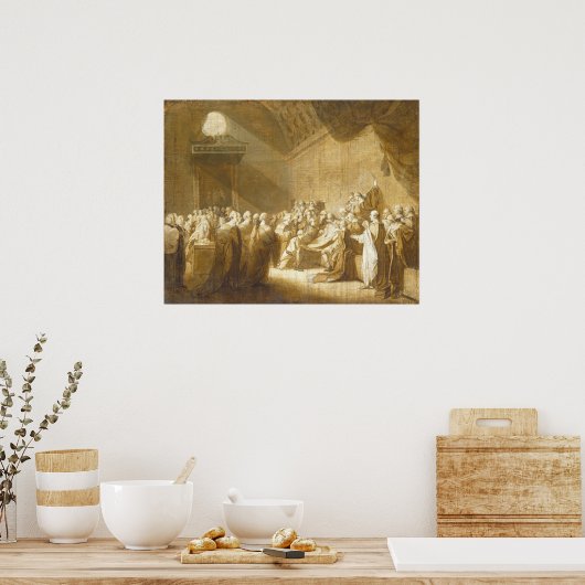 Tod von Earl - John Copley Fine Art Poster (Küche)