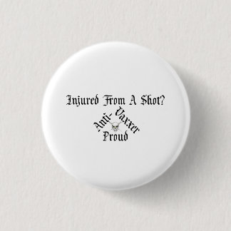 Tod von Impfstoffen mit kleinem Knopf Button