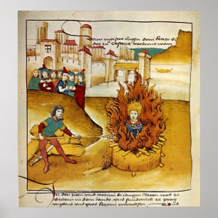 Tod von Jan Hus Poster