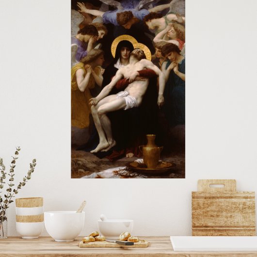 Tod von Jesus Poster (Küche)