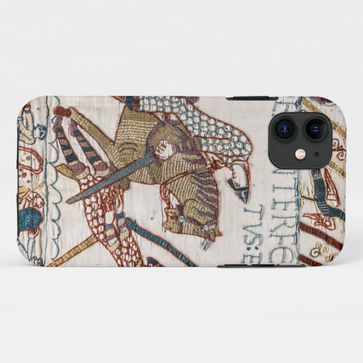 Tod von König Harold (Bayeux Tapestry) Case-Mate iPhone Hülle (Rückseite (Horizontal))