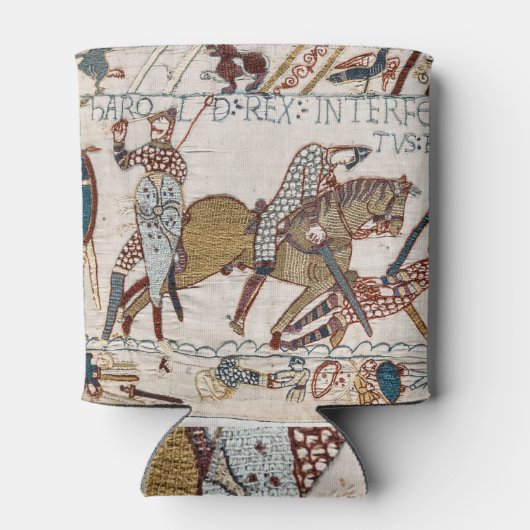 Tod von König Harold (Bayeux Tapestry) Dosenkühler (Rückseite)
