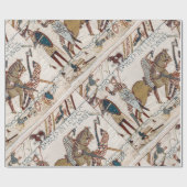 Tod von König Harold (Bayeux Tapestry) Geschenkpapier (Flach)