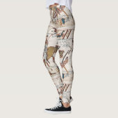 Tod von König Harold (Bayeux Tapestry) Leggings (Links)