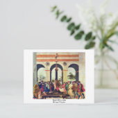 Tod von Lucretia durch Lippi Filippino Postkarte (Stehend Vorderseite)