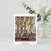 Tod von Lucretia durch Sandro Botticelli Postkarte (Stehend Vorderseite)