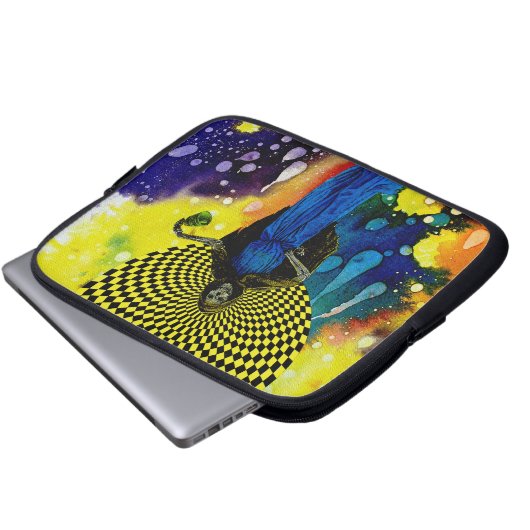 Tod von Michael Moffa Laptopschutzhülle (Vorne Knopf)