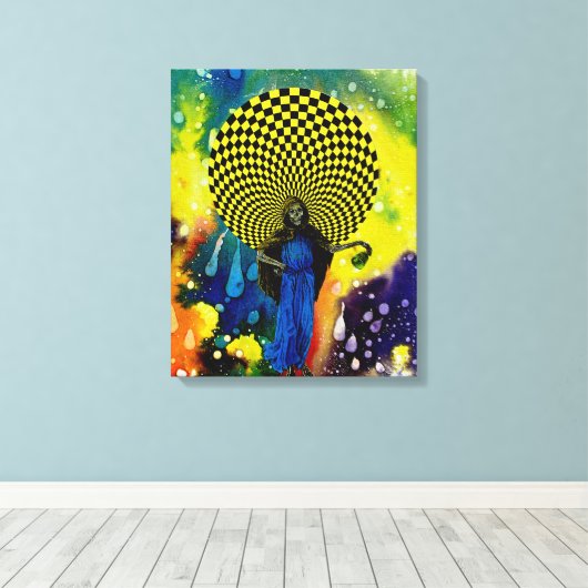 Tod von Michael Moffa Leinwanddruck (Insitu (Holzboden))