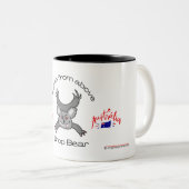 Tod von oben zweifarbige tasse (VorderseiteRechts)