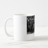 Tod von Präsidenten Lincoln Kaffeetasse (Links)