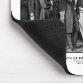 Tod von Präsidenten Lincoln Mousepad (Ecke)
