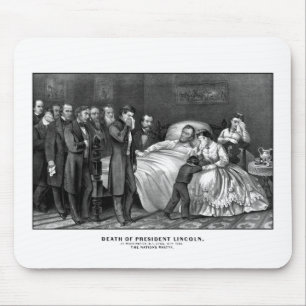 Tod von Präsidenten Lincoln Mousepad