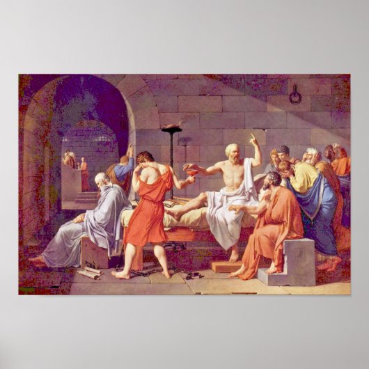 Tod von Sokrates durch David Jacques-Louis (Best Q Poster (Vorne)