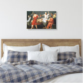 Tod von Sokrates durch J.L. David - Auf Leinwand ~ (Insitu (Schlafzimmer))