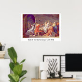 Tod von Sokrates durch Jacques-Louis David Poster (Heimbüro)