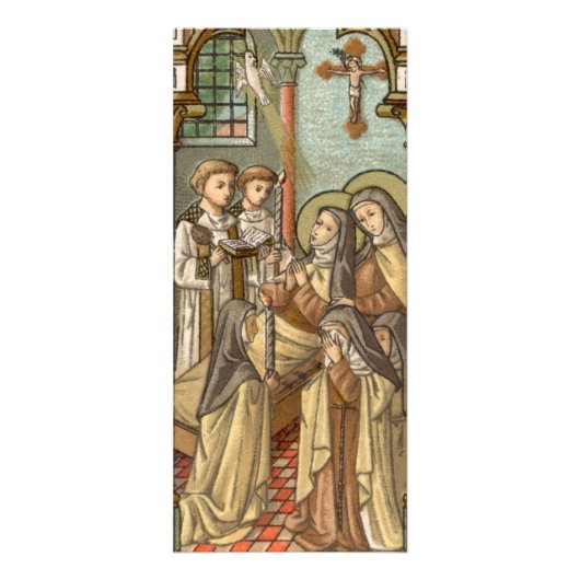 Tod von St. Teresa von Avila (SAU 28) Werbekarte (Vorne)