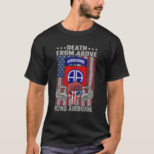 Tod von über USA 82. Im Flugzeug Division Vetera T-Shirt