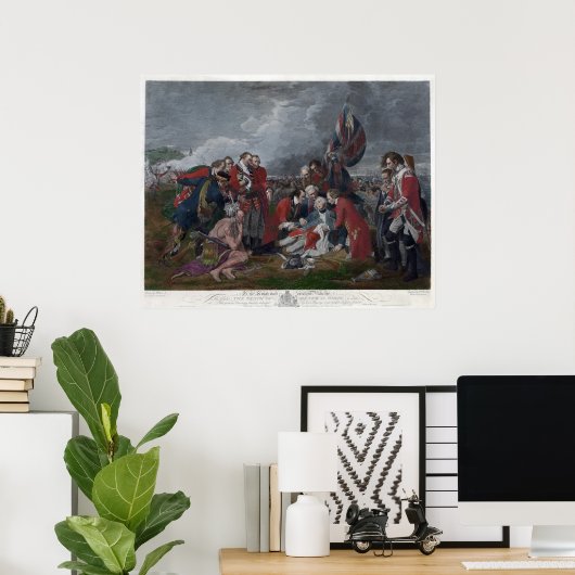 Tod von Wolfe Poster (Heimbüro)