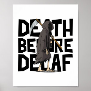 Tod vor Decaf Poster