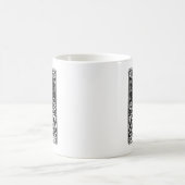 Tod vor dem Decaf-Tarot Skelett Kaffeetasse (Mittel)