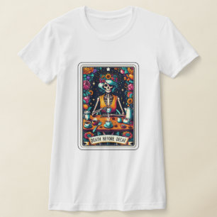 Tod vor dem Decaf-Tarot T-Shirt