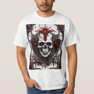 Tod vor dem Tod – Dark Skull Gothic Death Metal T-Shirt