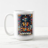 Tod vor der Entf-Tarot-Kartensammlung Kaffeetasse (Links)