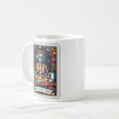 Tod vor der Entf-Tarot-Kartensammlung Kaffeetasse (Vorderseite Links)