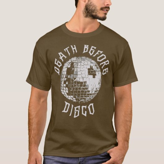 Tod vor Disco T-Shirt (Vorderseite)