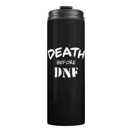 Tod vor DNF Thermosbecher (Vorderseite)