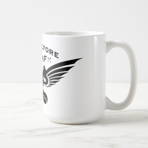 Tod vor Entkoffein Kaffeetasse