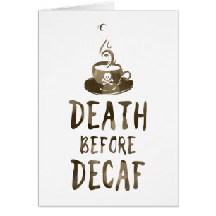 Tod vor Jahrzehnt Kaffee
