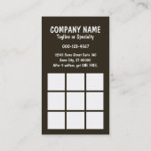 Tod vor Jahrzehnt Treuekarte (Rückseite)