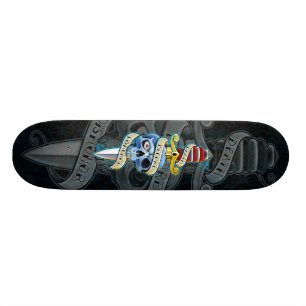 Tod vor Schmach-Messer-Entwurf Skateboard