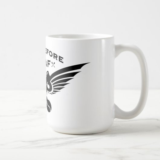Tod vor zehn Jahren Kaffeetasse (Rechts)