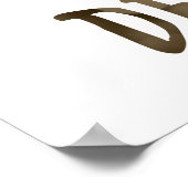 Tod vor Zehnkaffees und Krebstieren Poster (Ecke)