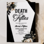 Tod zu meinen 50er Blumenfreunden 60ste Geburtstag Einladung<br><div class="desc">Dies ist ein Tod zu meinen 50er floralen 60. Geburtstagsparty Einladung!</div>