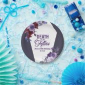 Tod zu meinen 50er Blumenfreunden 60ste Geburtstag Pappteller (Party)