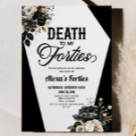 Tod zu meinen Vierzigern Blumenkohl 50. Geburtstag Einladung<br><div class="desc">Dies ist ein Tod zu meinen 40er Blumenfreunde 50. Geburtstagsparty Einladung!</div>