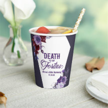 Tod zu meinen Vierzigern Blumenkohl 50. Geburtstag