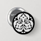 Toda forsythia button (Vorne & Hinten)