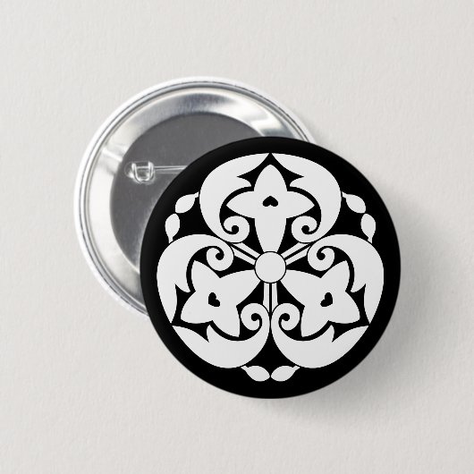 Toda forsythia button (Vorne & Hinten)