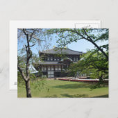 Todai-ji in Nara, Japan Postcard Postkarte (Vorne/Hinten)