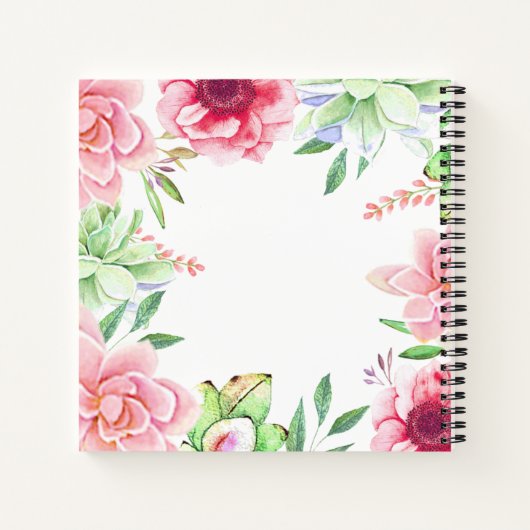 Todas vuestras cosas sean hechas con amour notizblock (Rückseite)