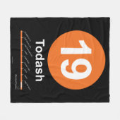 Todash Fleecedecke (Vorderseite (Horizontal))